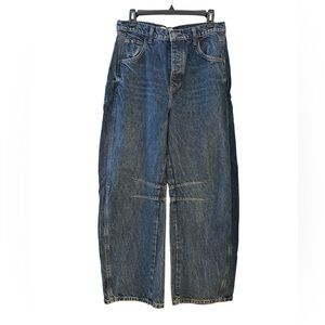 Free People Barrel Jeans Size 28